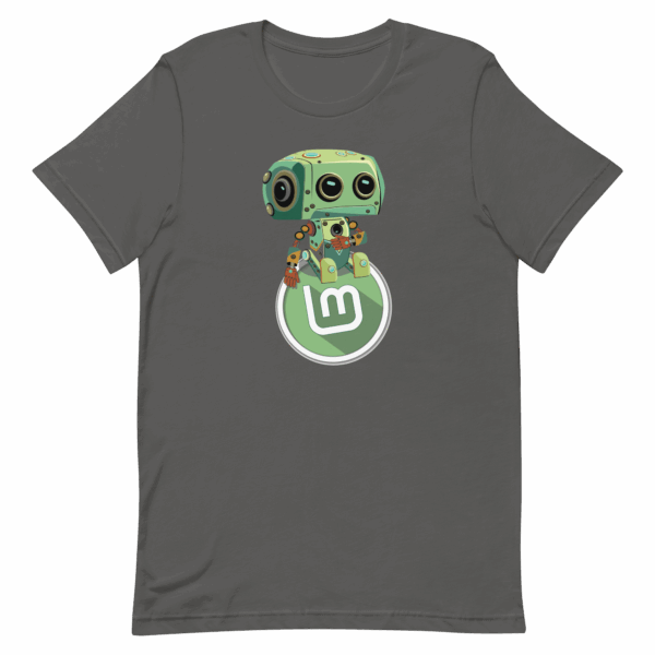 Linux Mint Robot Shirt - Image 2