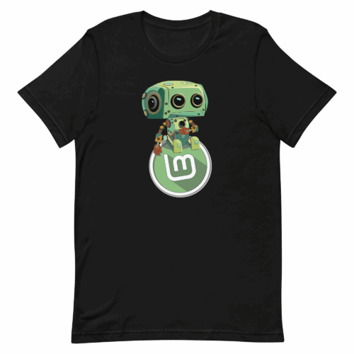 Linux Mint Robot Shirt