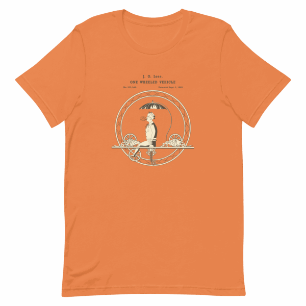Vintage One-Wheeled Bike Shirt - Image 4