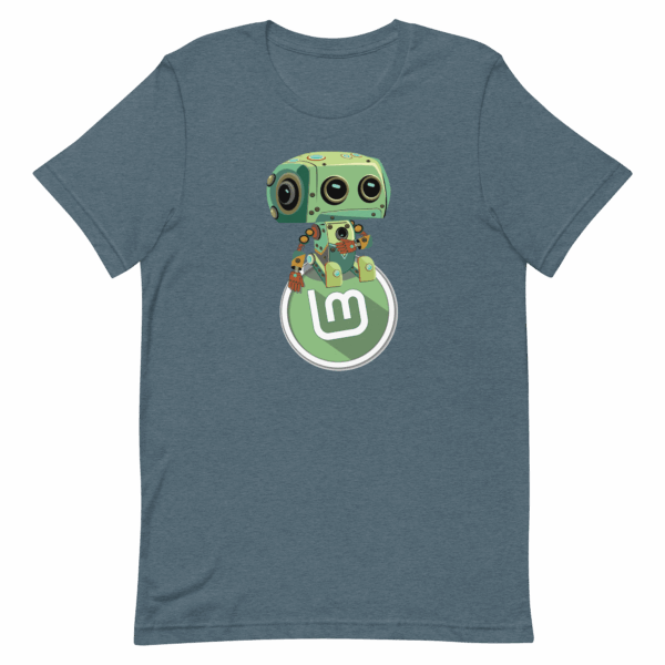 Linux Mint Robot Shirt - Image 3