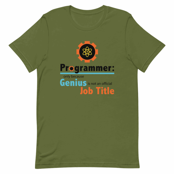 Genius Programmer Shirt