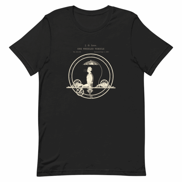 Vintage One-Wheeled Bike Shirt - Image 2