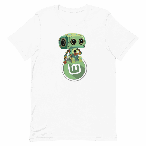 Linux Mint Robot Shirt - Image 4