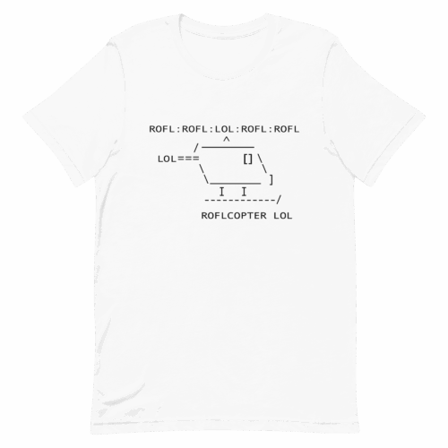 ROFLCopter Shirt LOL