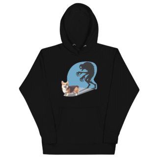 Corgi Monster Shadow Hoodie