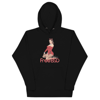 "FreeBSD Girl" Hoodie