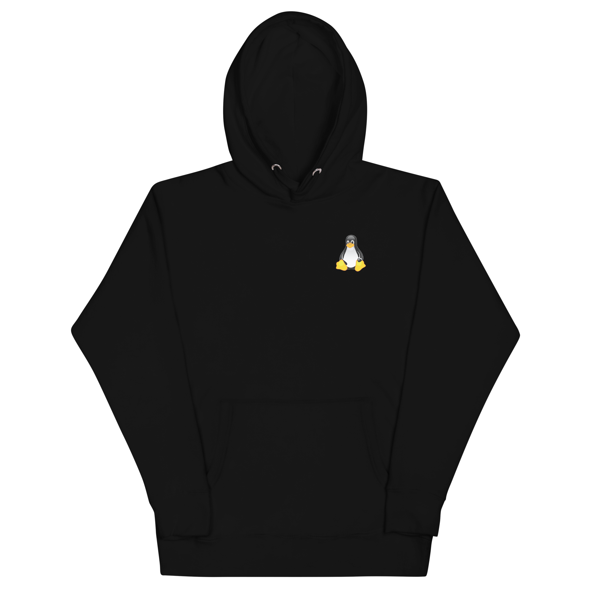 Linux Penguin Emblem Hoodie