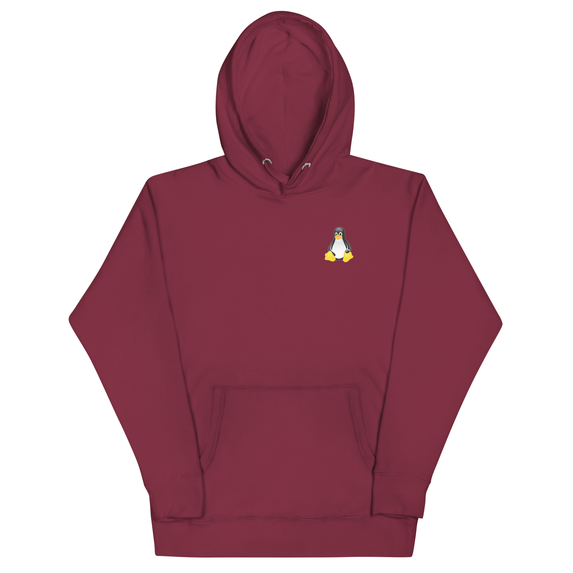Linux Penguin Emblem Hoodie - Image 3