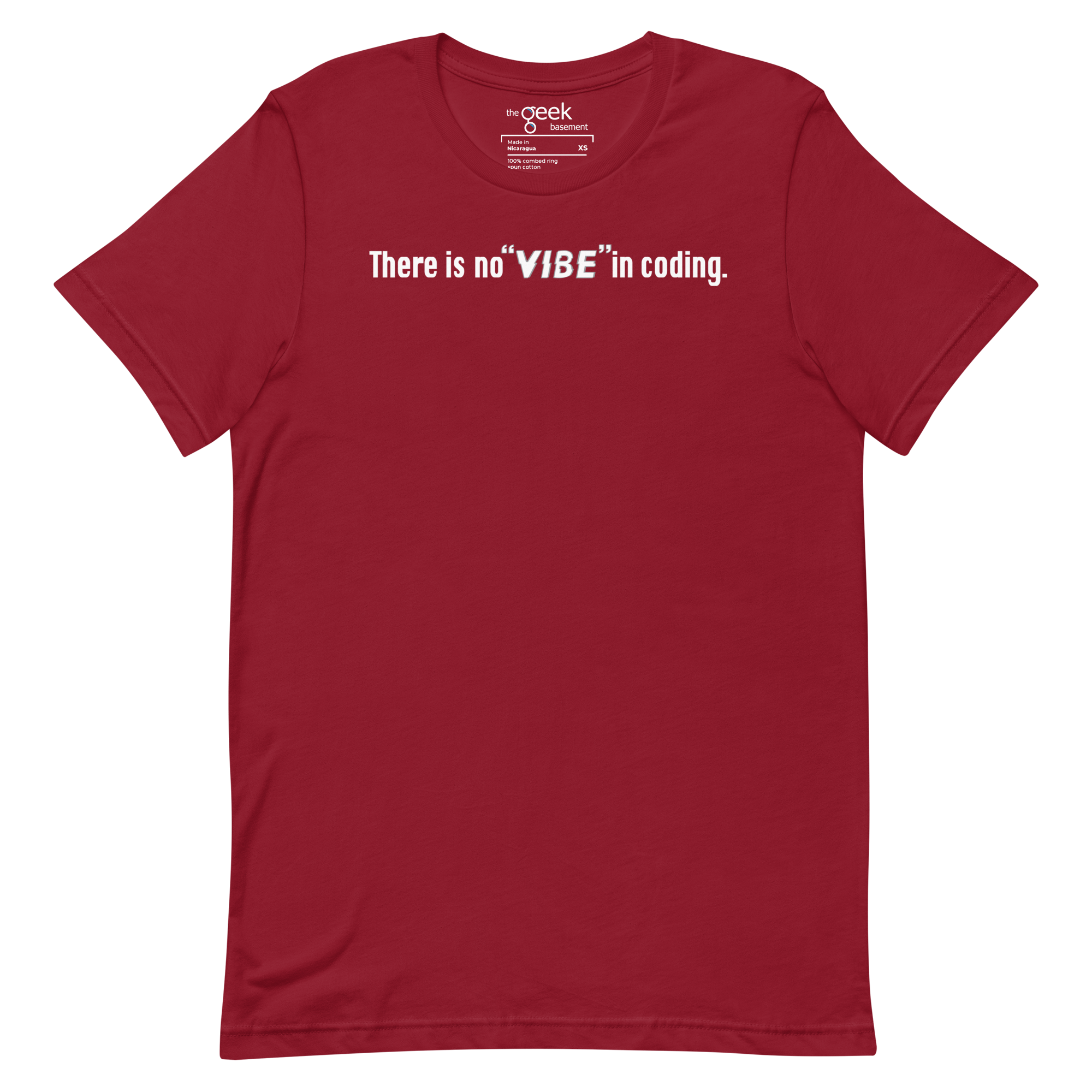 There is no "vibe" in coding Shirt - Image 4