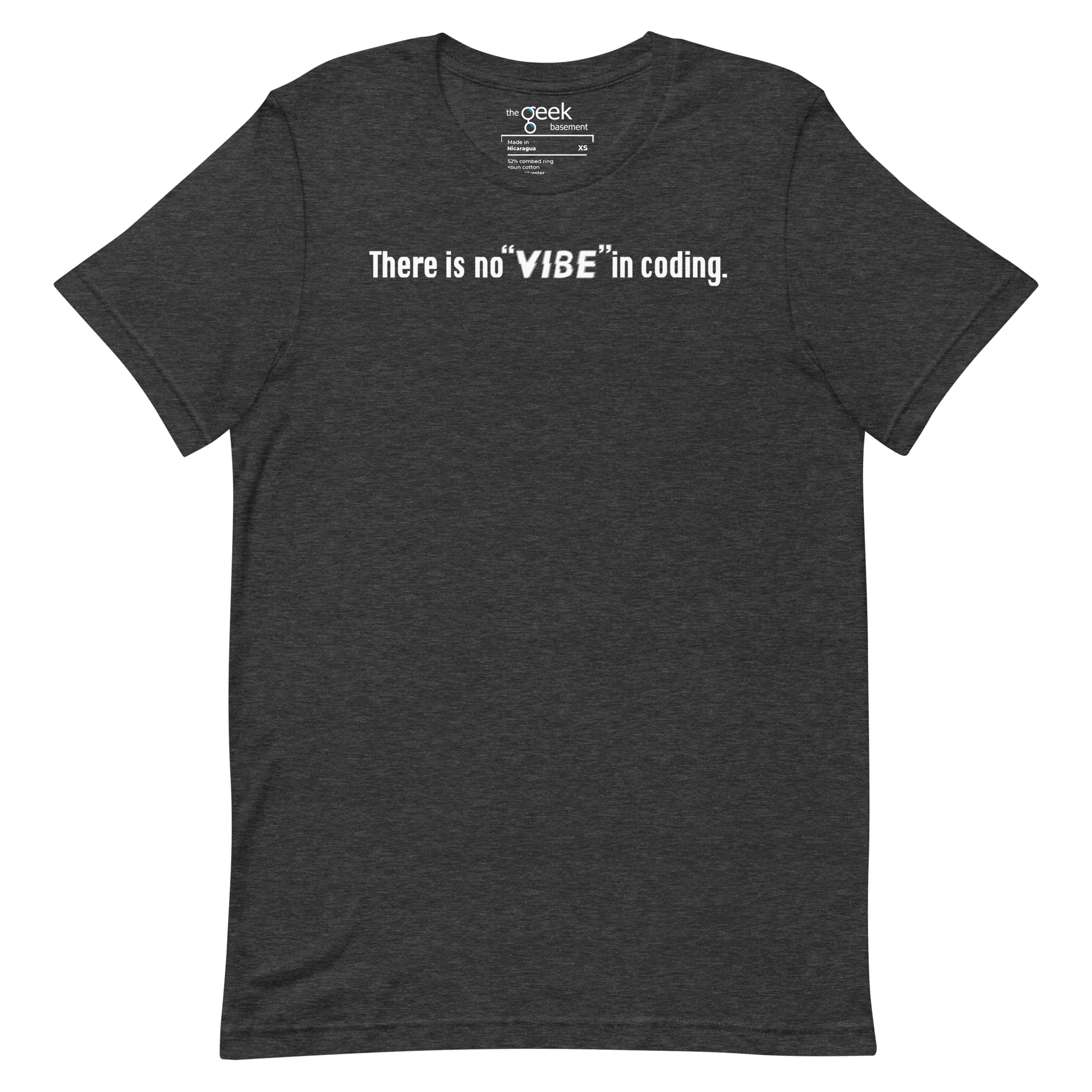 There is no "vibe" in coding Shirt - Image 9