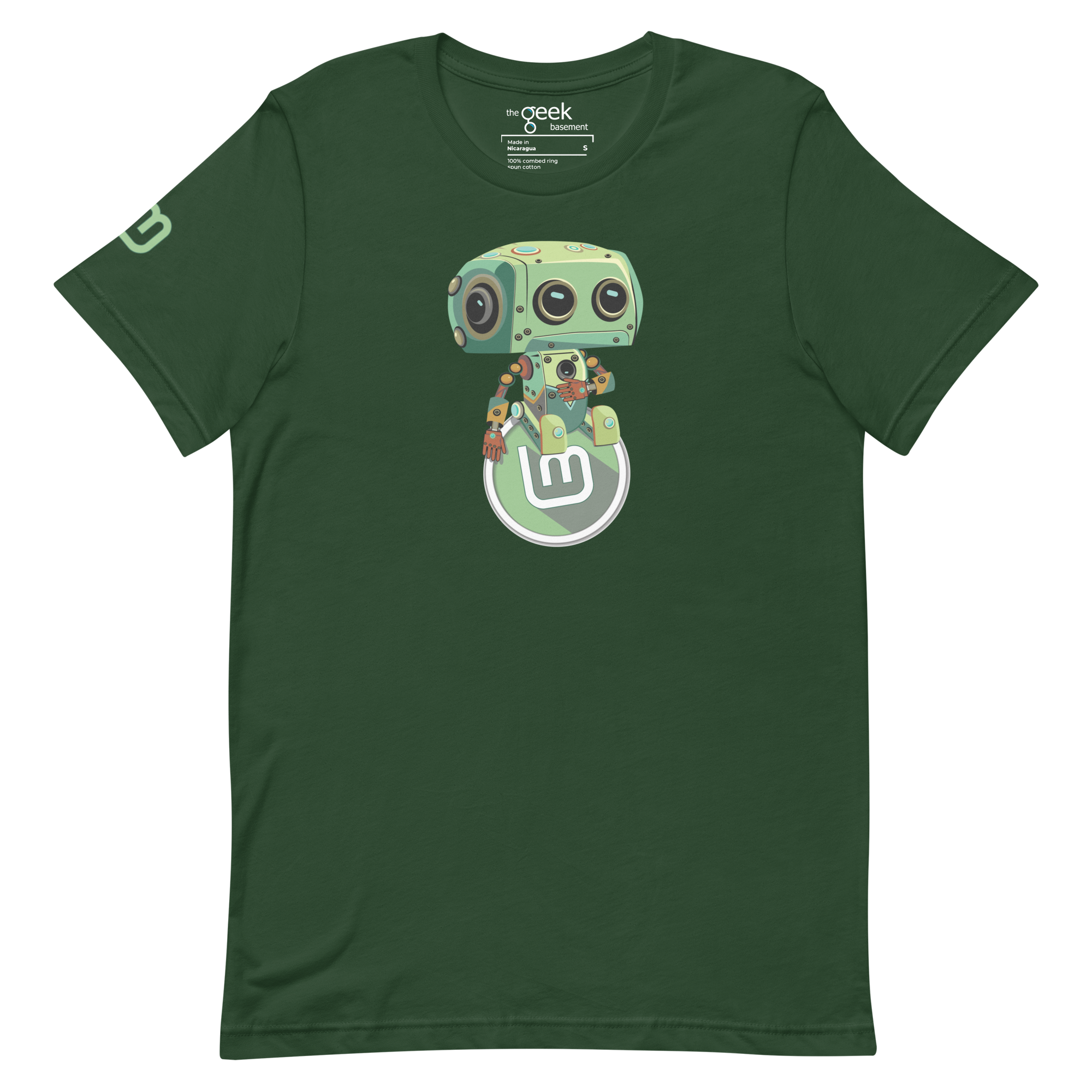 Linux Mint Robot Shirt - Image 5