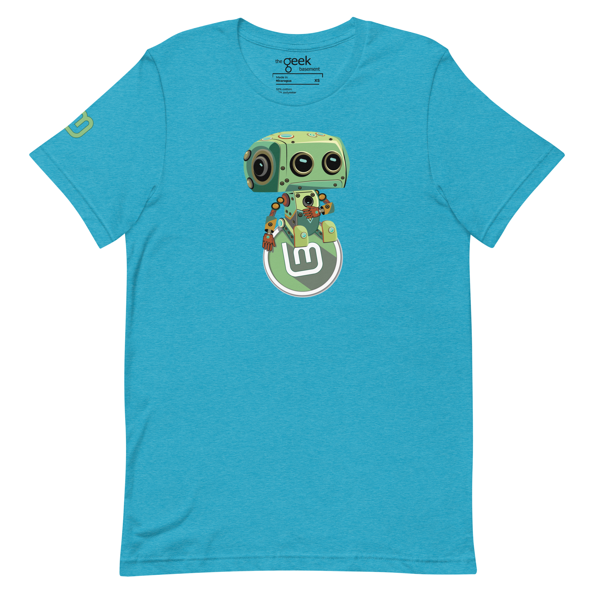 Linux Mint Robot Shirt - Image 11