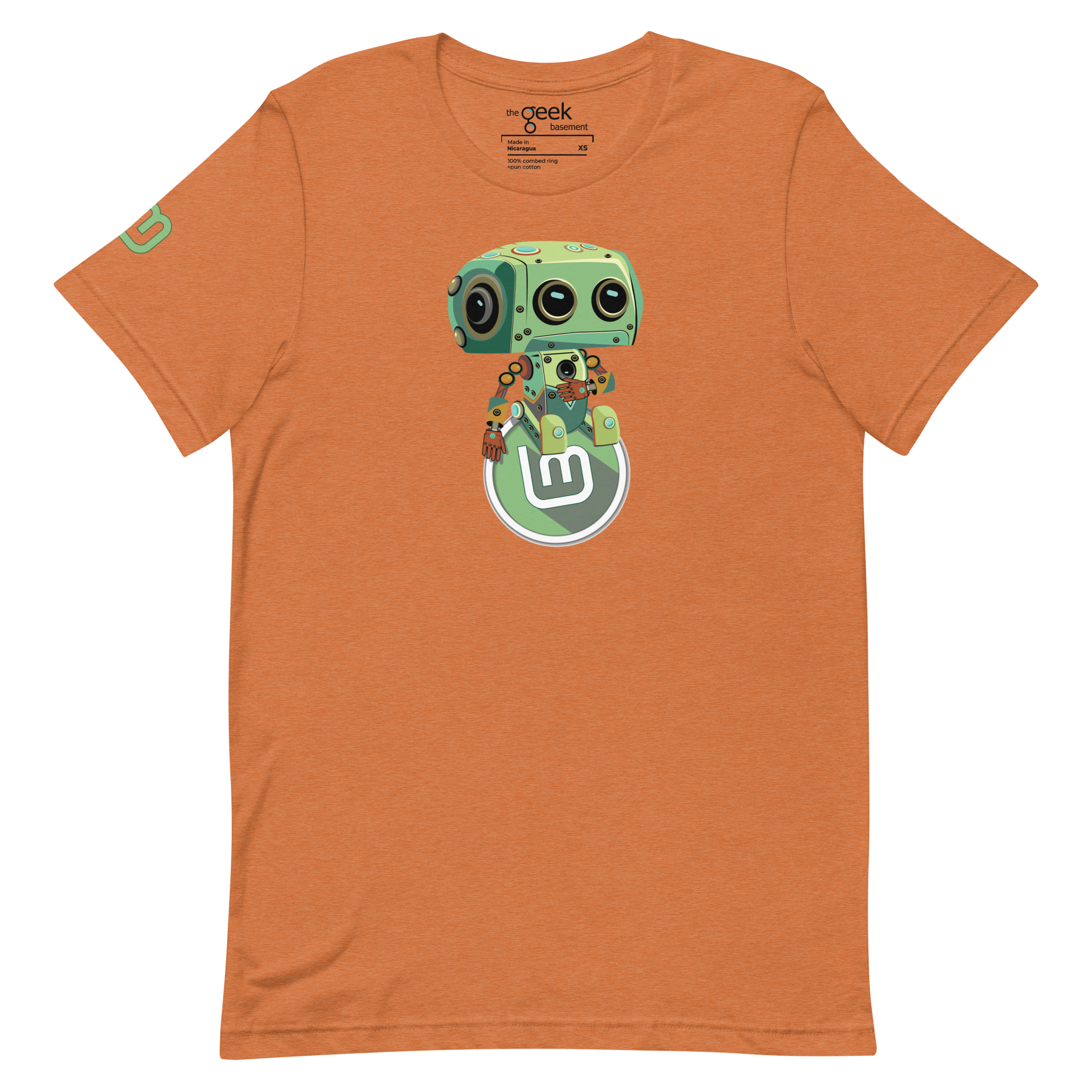 Linux Mint Robot Shirt - Image 9