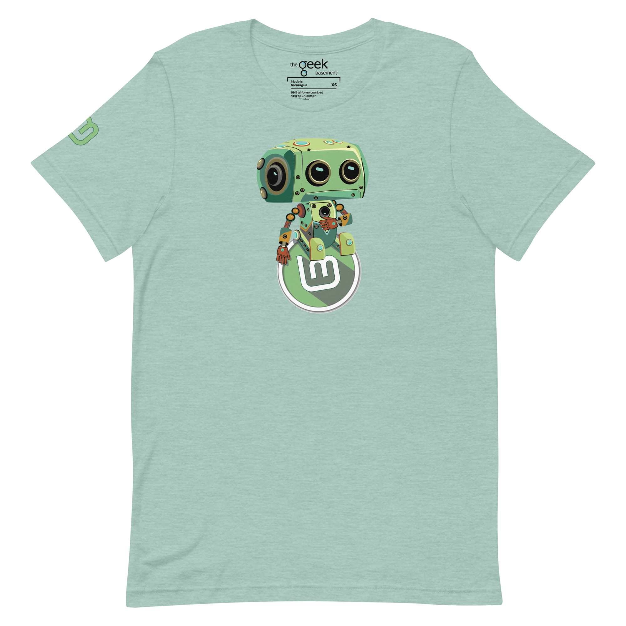 Linux Mint Robot Shirt - Image 13