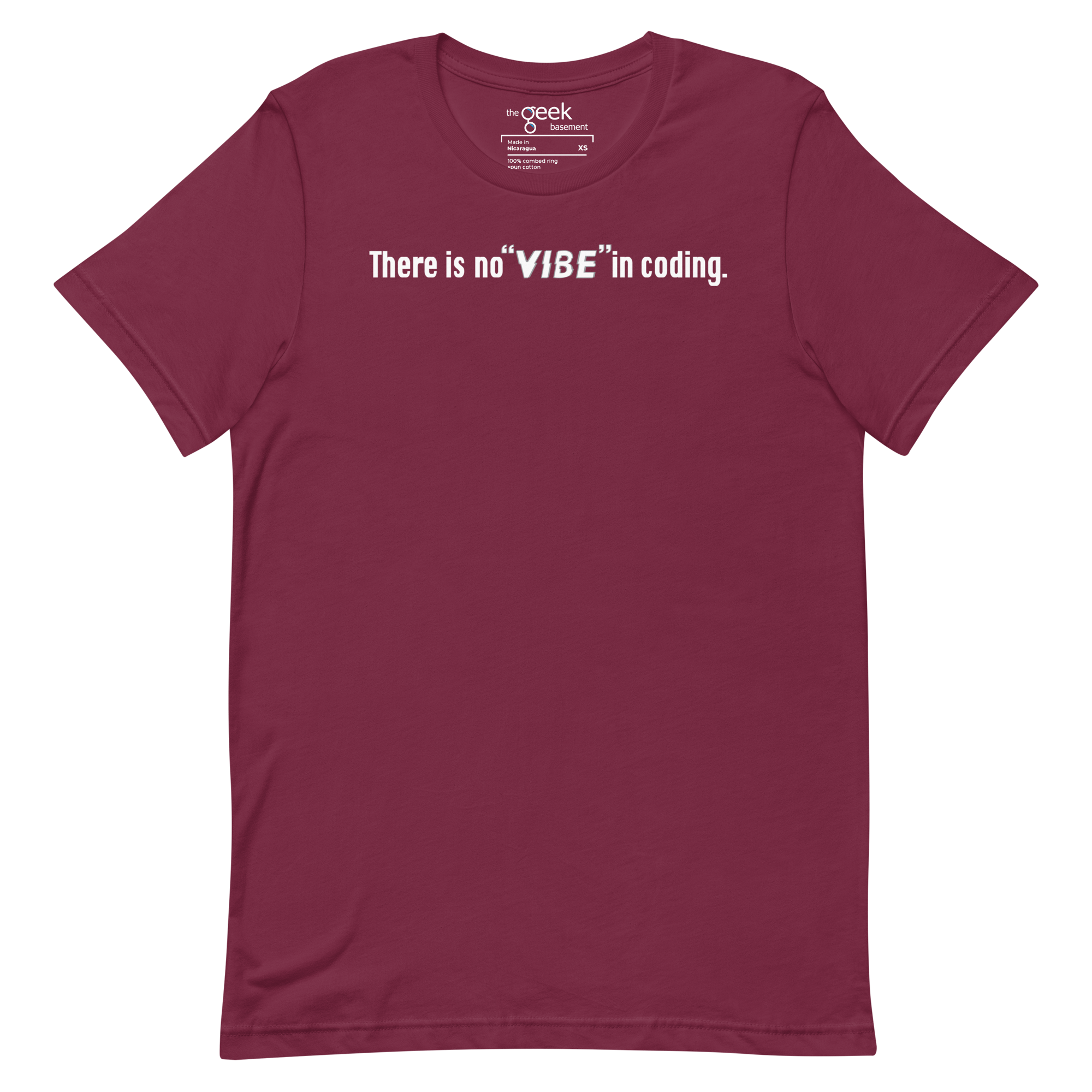 There is no "vibe" in coding Shirt - Image 6