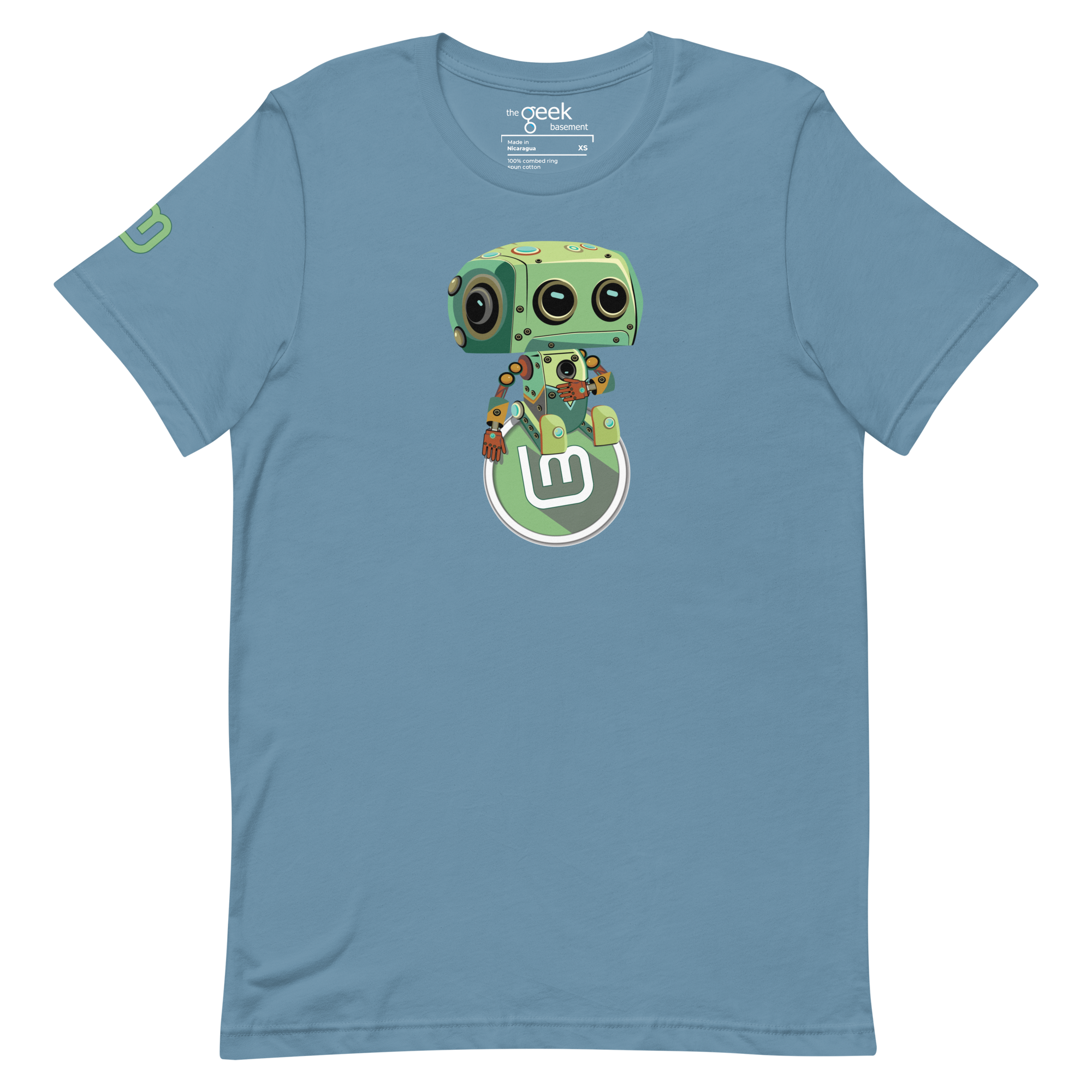 Linux Mint Robot Shirt - Image 10
