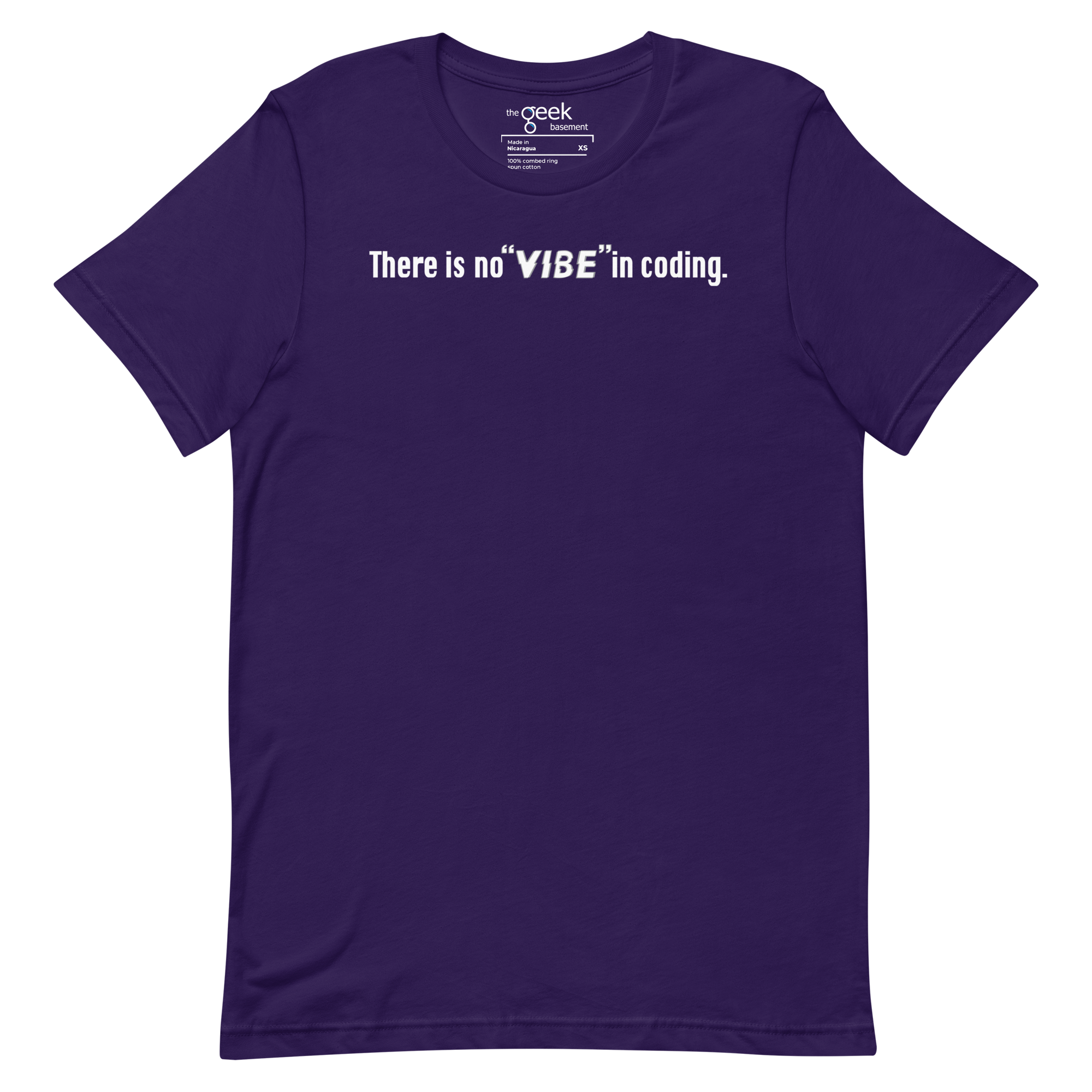 There is no "vibe" in coding Shirt - Image 2