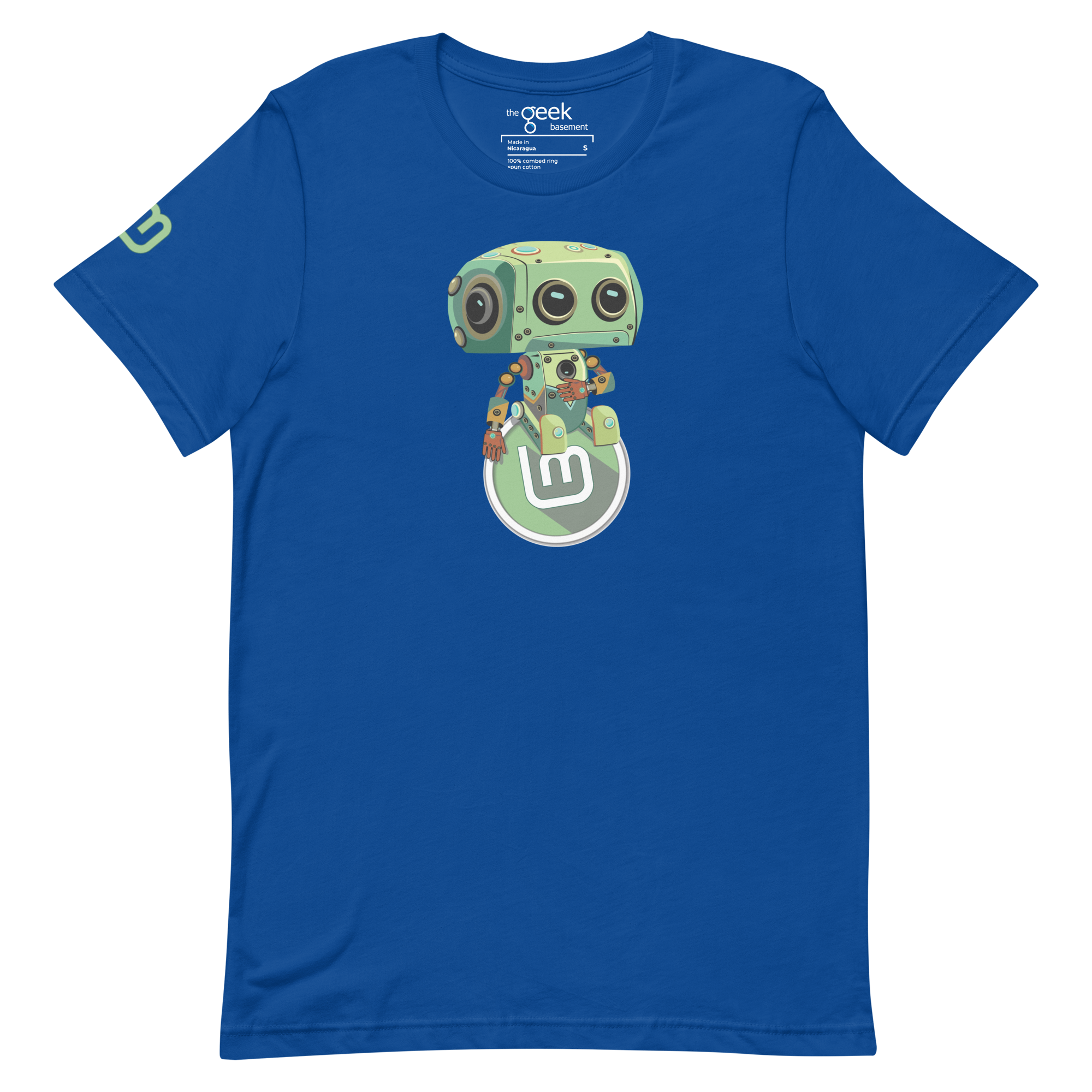 Linux Mint Robot Shirt - Image 6